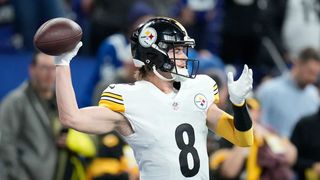 Steelers' TJ Watt Detailed The Definitive Moment That He Absolutely Knew Kenny Pickett Was "The Guy" (Kenny Pickett). Photo by AP Photo / Michael Conroy